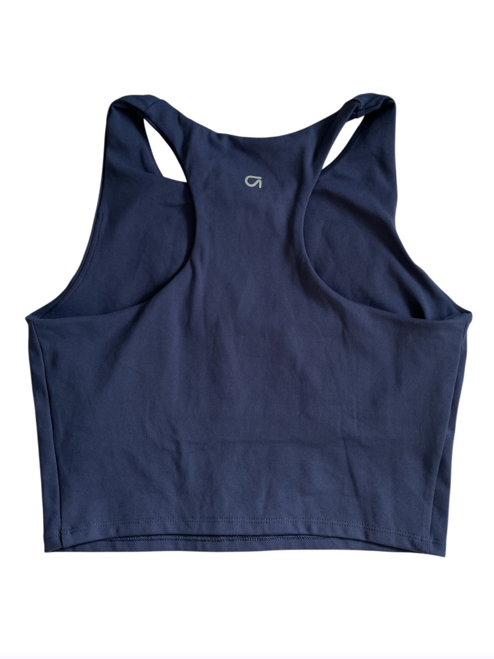 ☀️GapFit Crop Active Racerback Tank Blue Small - Picture 4 of 8